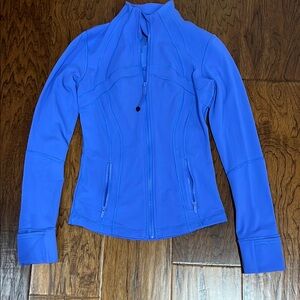 lululemon athletica Vibrant Periwinkle Blue Define Jacket Size 4. Like New.